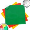 5S Supplies Transparent Warning Film - 12in x 12in Square Red TWF-1212 -RD